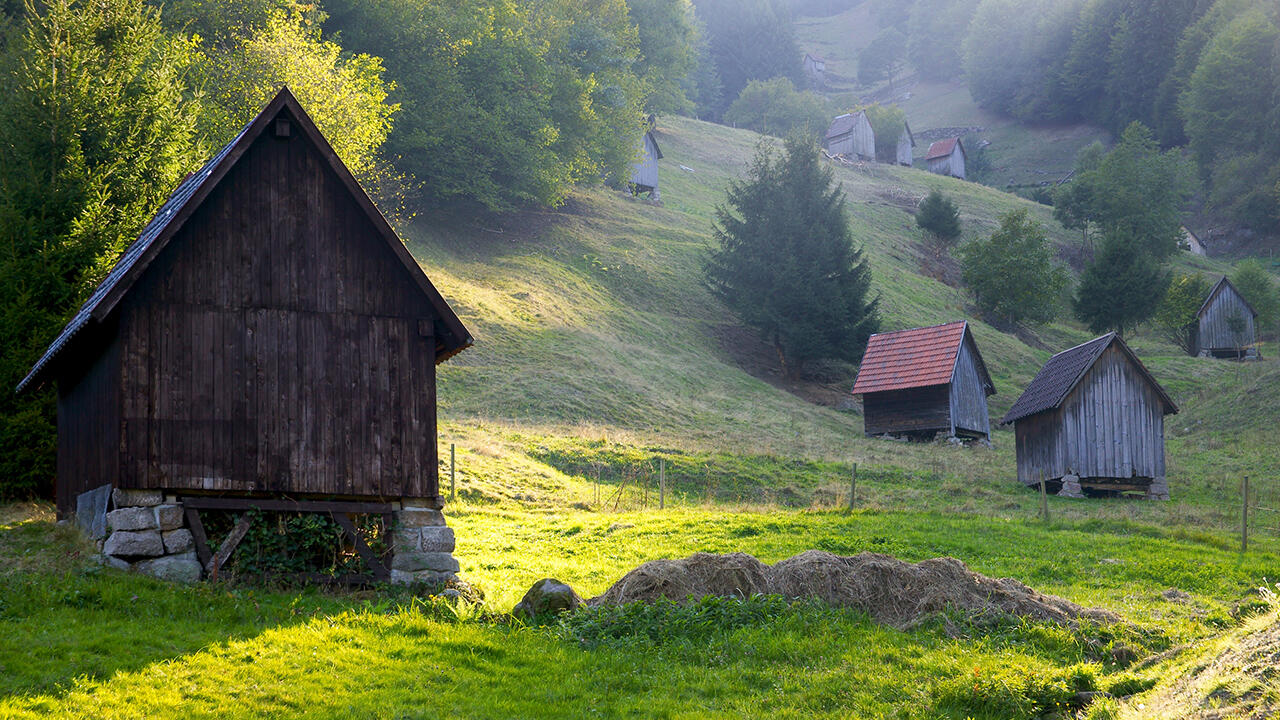 Murgtal Heuhütten am Westweg Schwarzwald: Idylle pur!