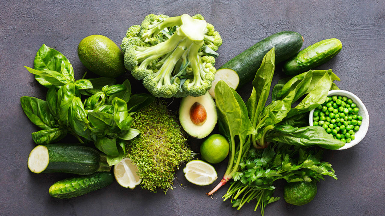 Grünes Gemüse kann zur Calciumversorgung beitragen.