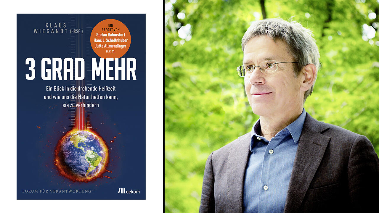 Professor Stefan Rahmstorf (rechts) ist Klimaforscher und Mitautor des Buches "3 Grad mehr".