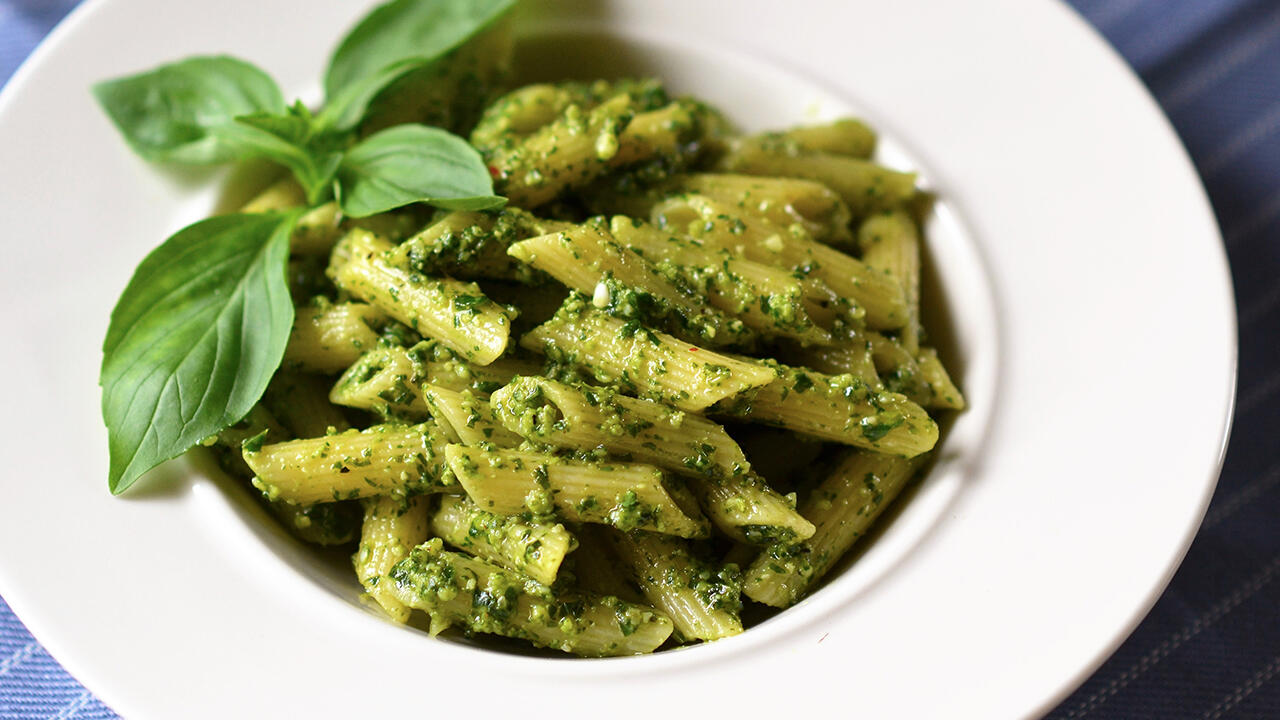 Pesto verfeinert Pasta: Aber bitte ohne Mineralölbestandteile!