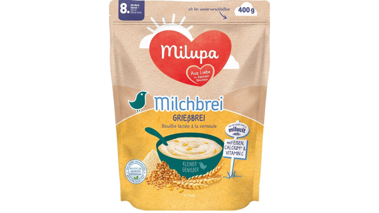 Milupa ruft den "Milupa Milchbrei Grießbrei mit Cornflakes" mit dem MHD 30.09.2023 zurück