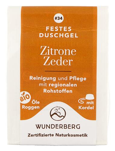 #34 Wunderberg Festes Duschgel Zitrone Zeder