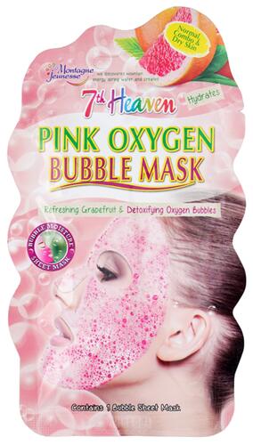 7th Heaven Pink Oxygen Bubble Sheet Mask