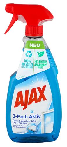 Ajax 3-Fach Aktiv Glas & beschichtete Oberflächen