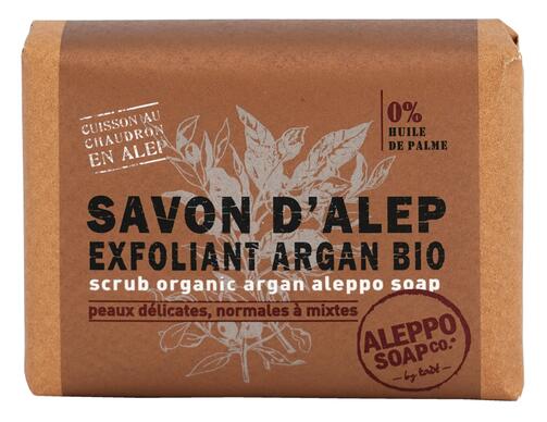 Aleppo Soap Savon D´Alep Exfoliant Argan Bio