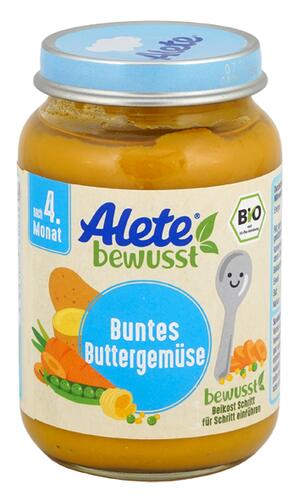 Alete bewusst Buntes Buttergemüse