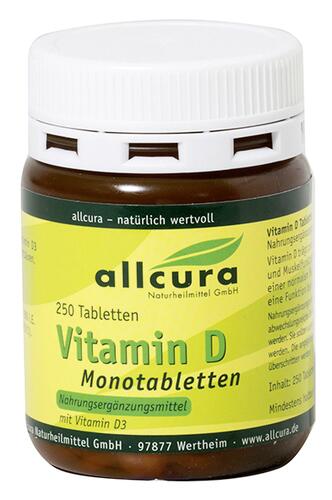 Allcura Vitamin D Monotabletten