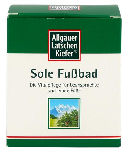 Allgäuer Latschenkiefer Sole Fußbad