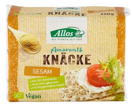 Allos Amaranth Knäcke Sesam