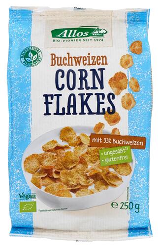 Allos Buchweizen Cornflakes ungesüßt, glutenfrei