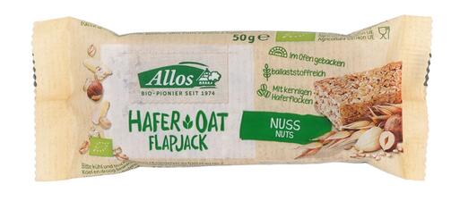 Allos Hafer Flapjack Nuss