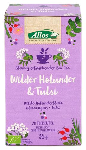 Allos Wilder Holunder & Tulsi, 20 Beutel