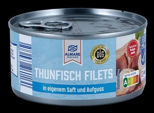 Almare Seafood Thunfisch Filets in eigenem Saft und Aufguss