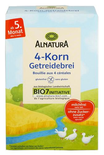 Alnatura 4-Korn Getreidebrei