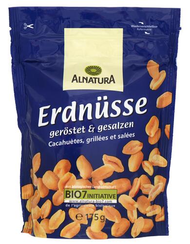 Alnatura Erdnüsse geröstet & gesalzen