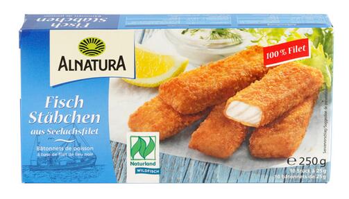 Alnatura Fischstäbchen aus Seelachsfilet