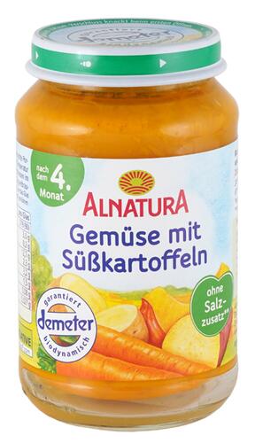 Alnatura Gemüse mit Süßkartoffeln, Demeter