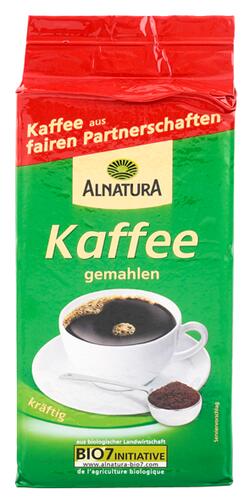 Alnatura Kaffee gemahlen