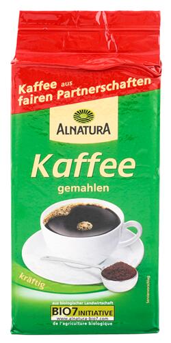 Alnatura Kaffee gemahlen