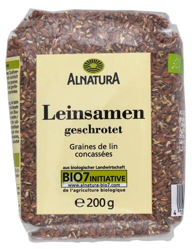 Alnatura Leinsamen geschrotet