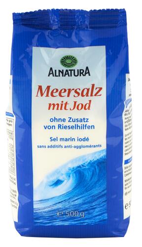 Alnatura Meersalz mit Jod