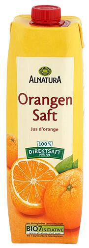Alnatura Orangensaft 100 % Direktsaft