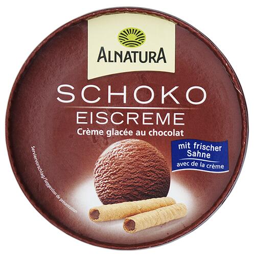 Alnatura Schoko Eiscreme mit frischer Sahne