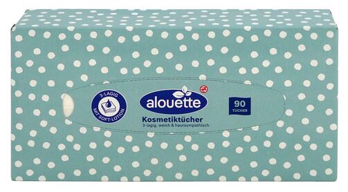 Alouette Kosmetiktücher, 3-lagig