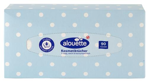 Alouette Kosmetiktücher, 3-lagig