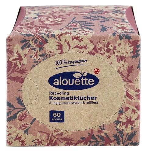 Alouette Recycling Kosmetiktücher, 3-lagig