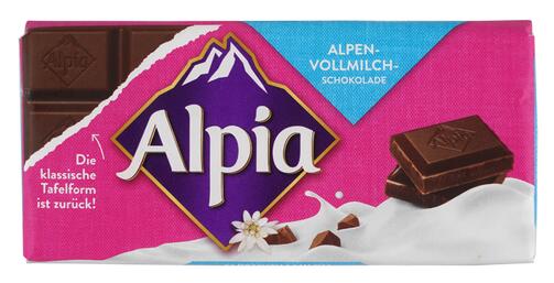 Alpia Alpenvollmilchschokolade