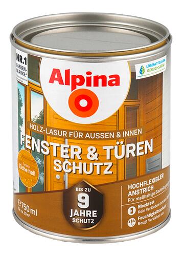 Alpina Fenster & Türen Schutz, Eiche hell