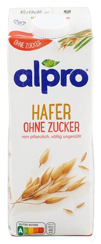 Alpro Hafer ohne Zucker