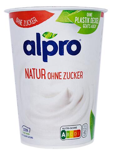 Alpro Natur Ohne Zucker, fermentiertes Sojaprodukt