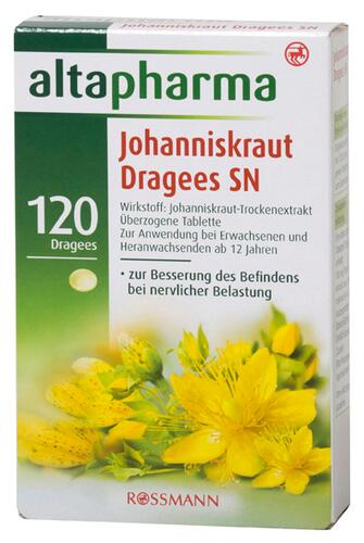 Altapharma Johanniskraut Dragees SN