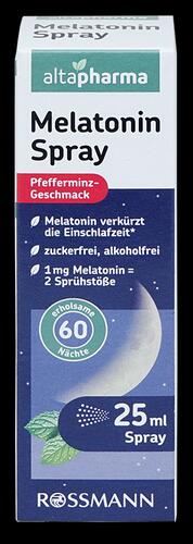 Altapharma Melatonin Spray 1 mg, Pfefferminze