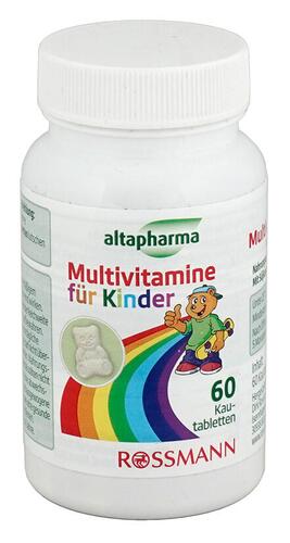 Altapharma Multivitamine für Kinder, Kautabletten