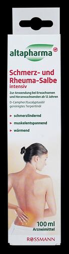 Altapharma Schmerz- und Rheuma-Salbe intensiv