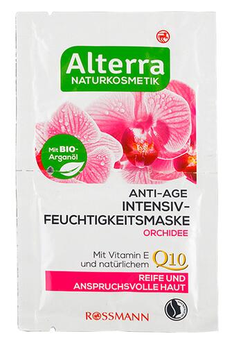Alterra Anti-Age Intensiv-Feuchtigkeitsmaske Orchidee Q10