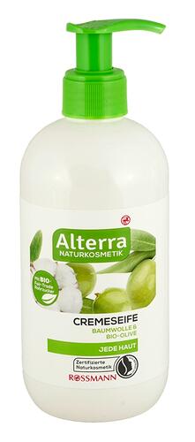 Alterra Cremeseife Baumwolle & Bio-Olive