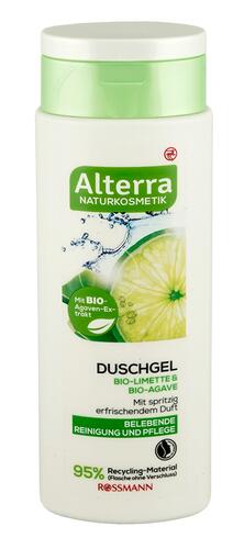 Alterra Duschgel Bio-Limette & Bio-Agave Alterra Duschgel Bio-Limette & Bio-Agave