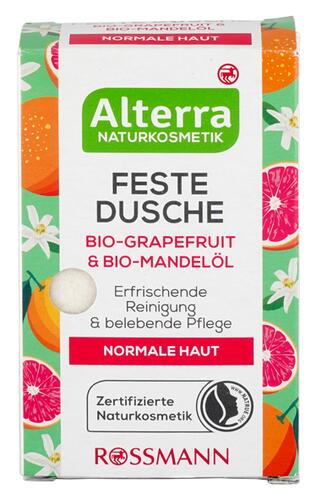 Alterra Feste Dusche Bio-Grapefruit & Bio-Mandelöl