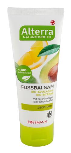 Alterra Fussbalsam Bio-Avocado & Bio-Zitrone