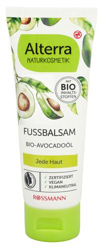 Alterra Fussbalsam Bio-Avocadoöl