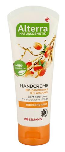 Alterra Handcreme Bio-Sanddorn & Bio-Arganöl Alterra Handcreme Bio-Sanddorn & Bio-Arganöl