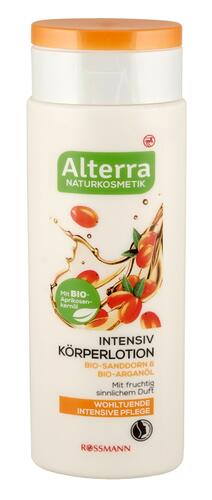 Alterra Intensiv Körperlotion Bio-Sanddorn & Bio-Arganöl