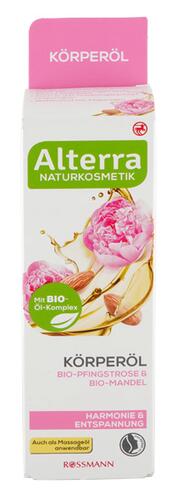 Alterra Körperöl Bio-Pfingstrose & Bio-Mandel
