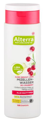Alterra Mizellenwasser Bio-Cranberry