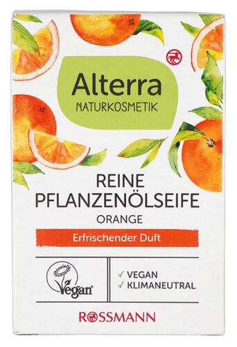 Alterra Reine Pflanzenölseife Orange