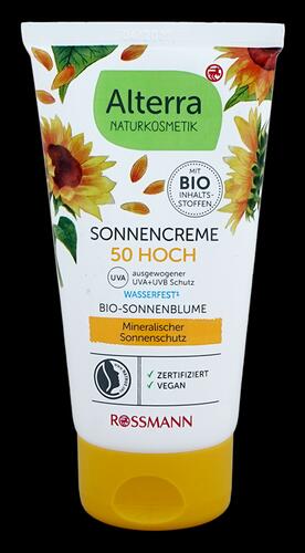 Alterra Sonnencreme Bio-Sonnenblume, 50